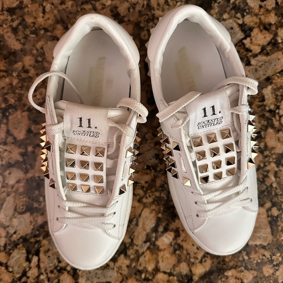 VALENTINO GARAVANI- Rockstud Sneakers - Picture 6 of 9